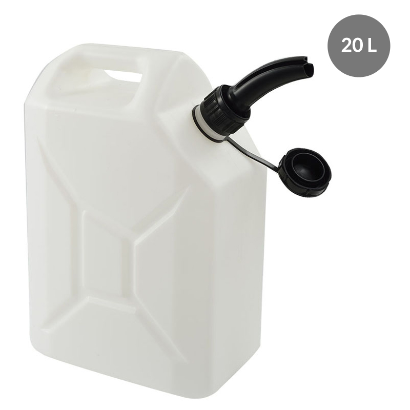 Jerrican alimentaire Diall 20 L blanc